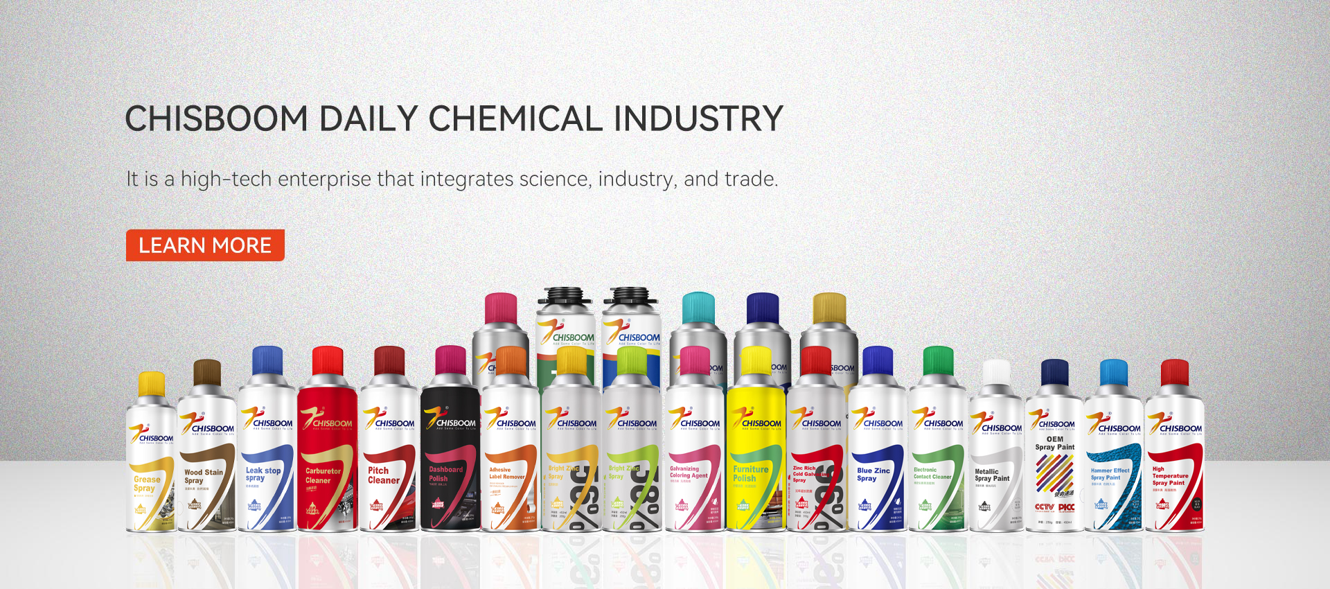 Amanah aerosol semburan cat pengeluar chisboom